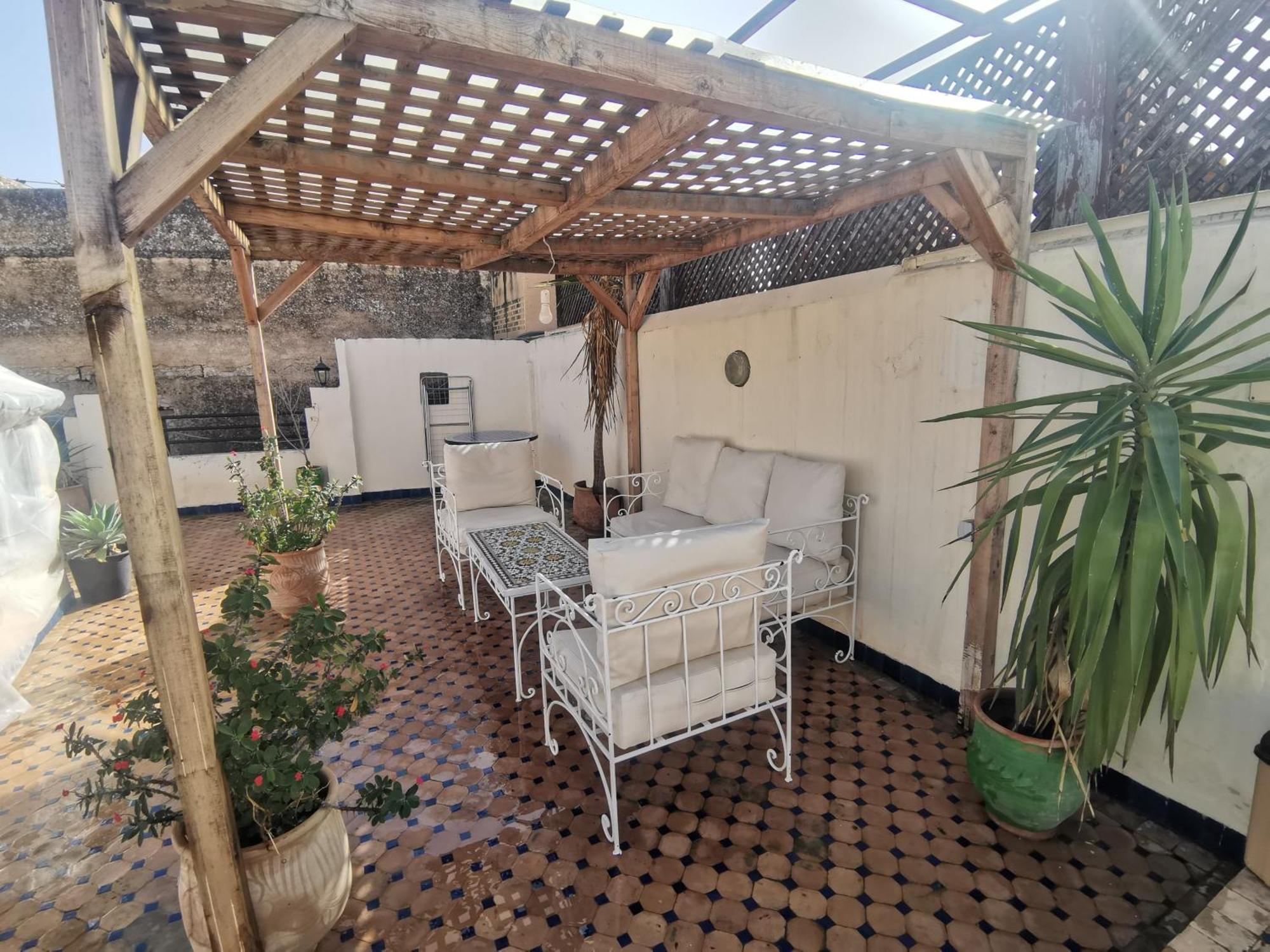 Riad Avec Terrasse Privee Et Piscine Partagee A 300M Fes Exterior photo